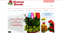 Desktop Screenshot of floresgriselda.com